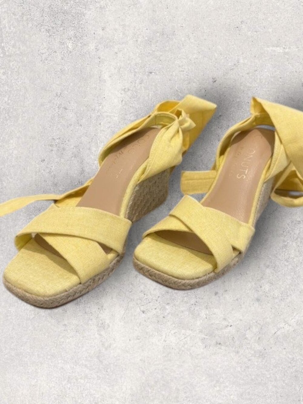 Yellow Coconuts by Matisse Wedges